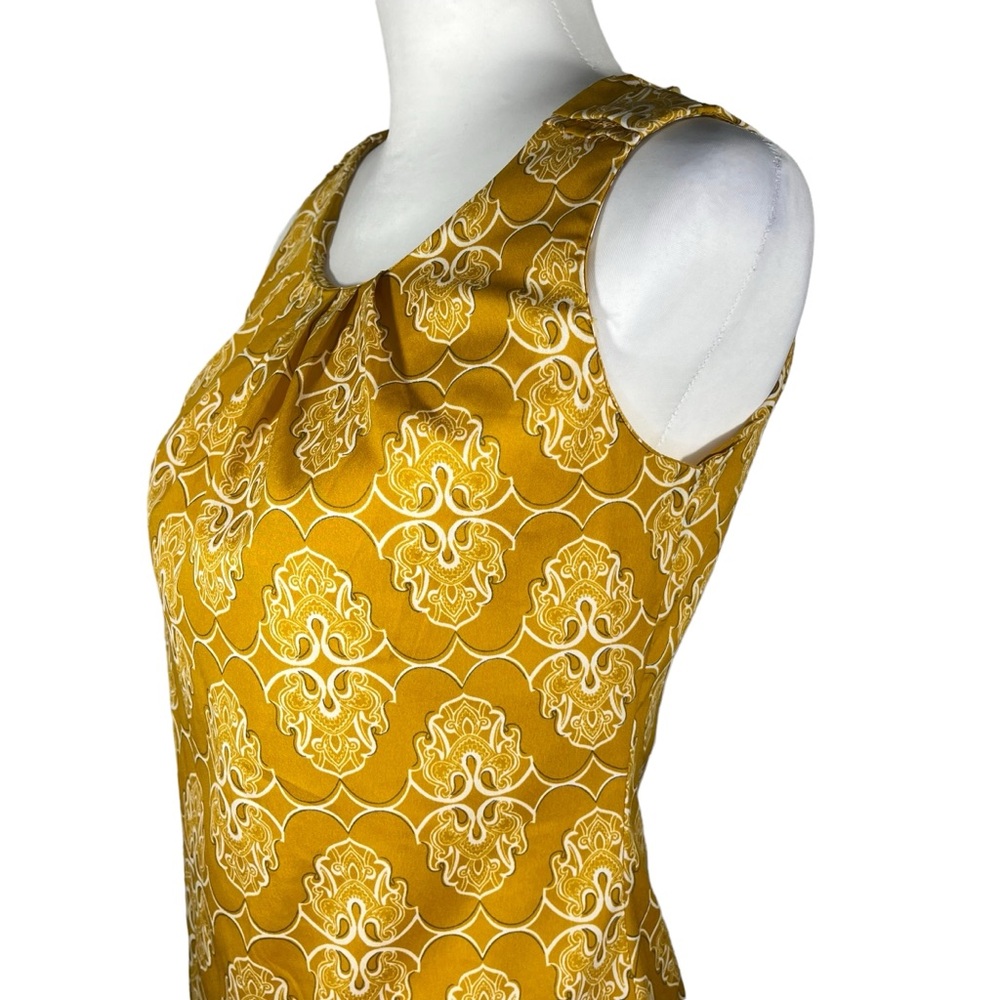 Banana Republic Yellow Sleeveless Top Size XS - Picture 2 of 7